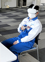 Safety training using VR